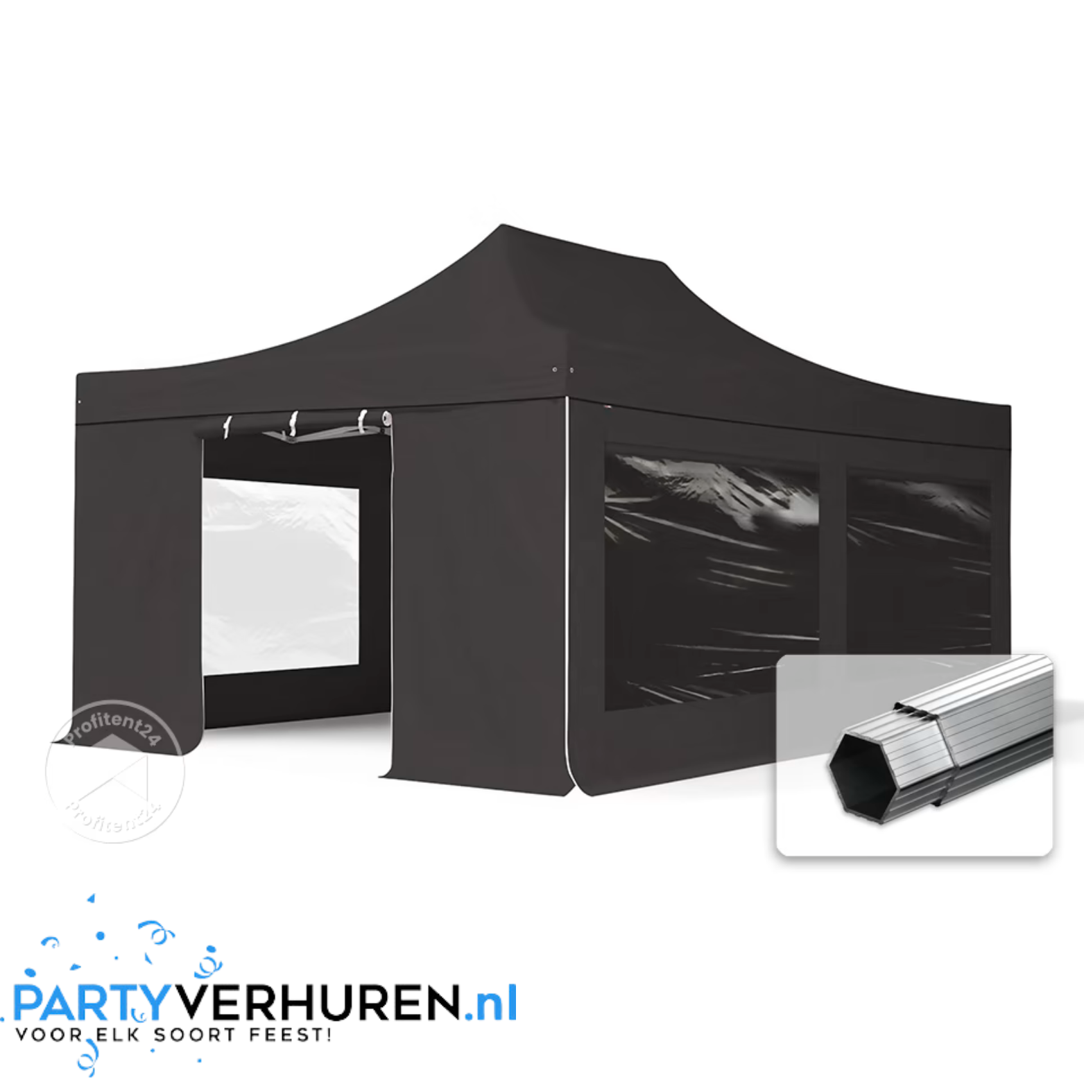 Nieuw in ons assortiment: Easy-Up 4x6 Partytent