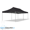 Partytent Easy-UP 4x8 Zwart Brandvertragend