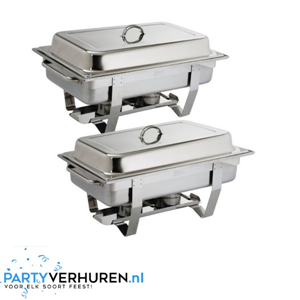 Chafing Dish Set - Per 2 stuks