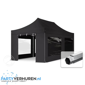 Partytent Easy-UP 3x6 Black