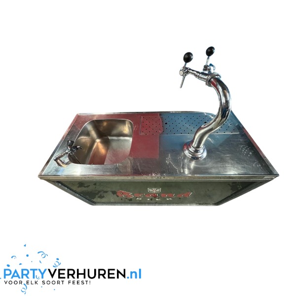 Mobiele Bar (Brand) - Dubbele Tapkraan